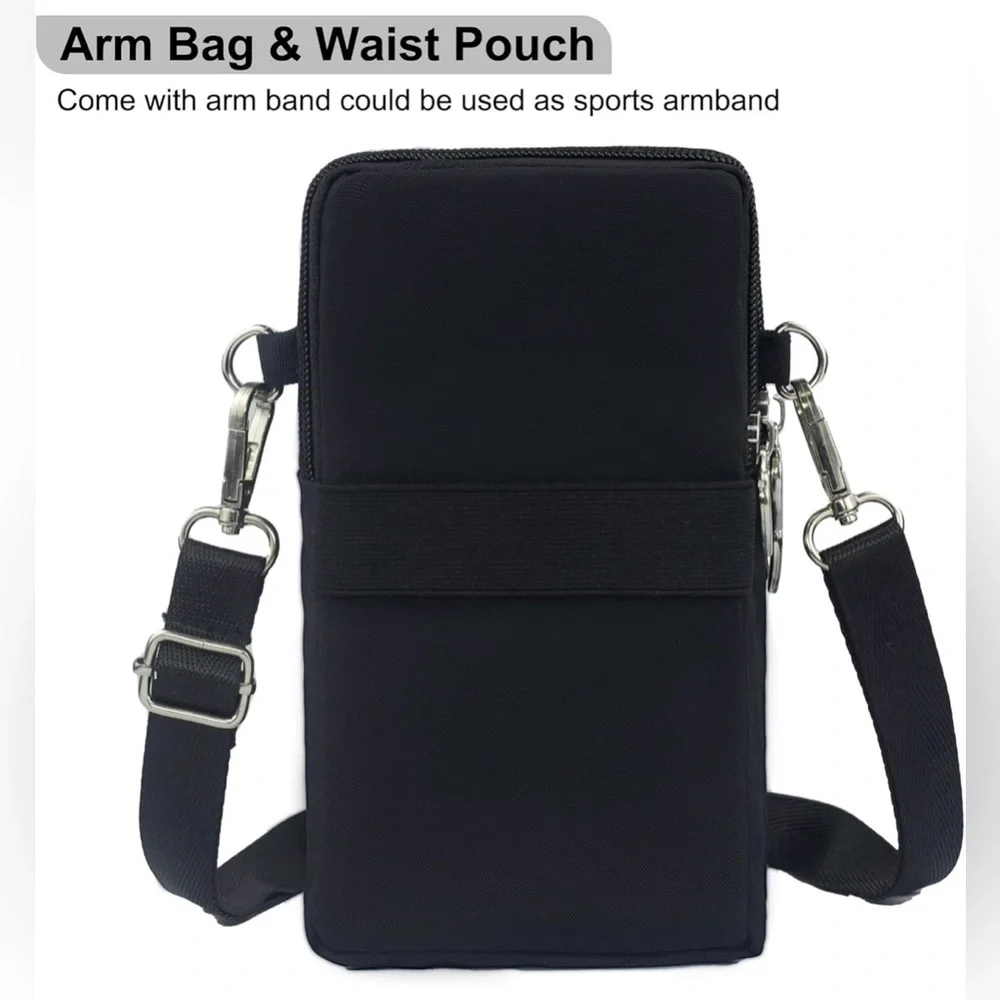 Black Men's Crossbody Bag